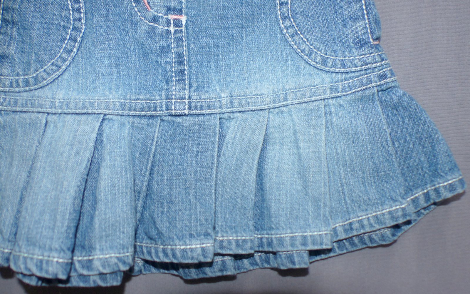 NEXT Jeans Rock Röckchen 68 74 6-9 M sweet blau traumhaft Mode UK w Neu