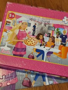 Barbie Jigsaw Puzzle 5+ Jahre 60 Teile 35x25 cm Frank