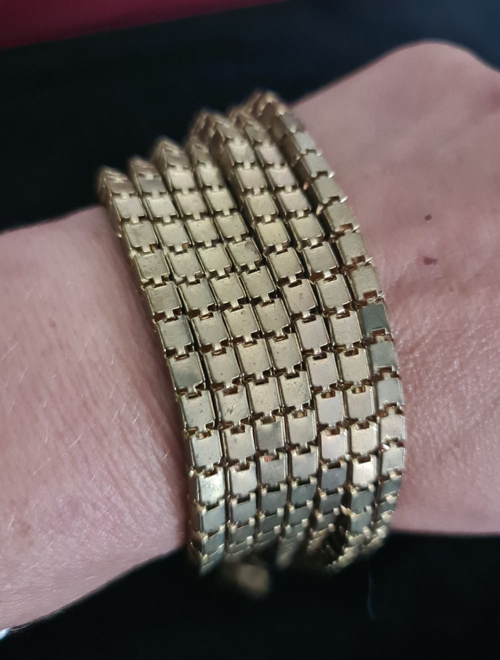 goldenes Armband Vintage