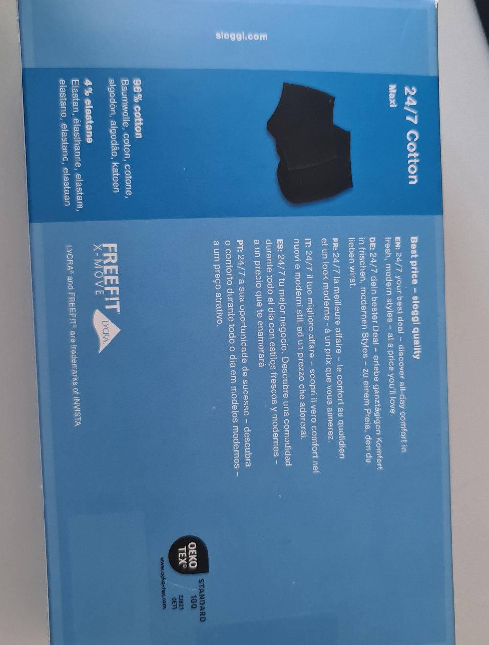 sloggi Unterhosen 3er Baumwolle Neu