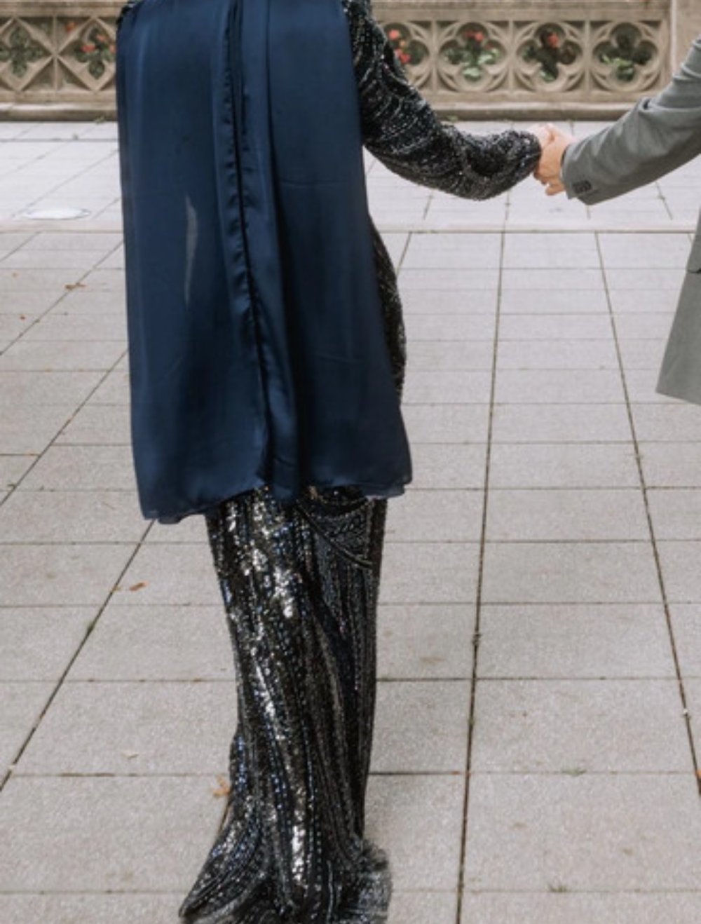 Glitzer Abendkleid bodenlang – edel & festlich |