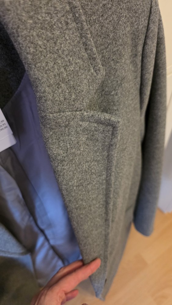 NEU Mantel in Woll-Optik in Gr. 40