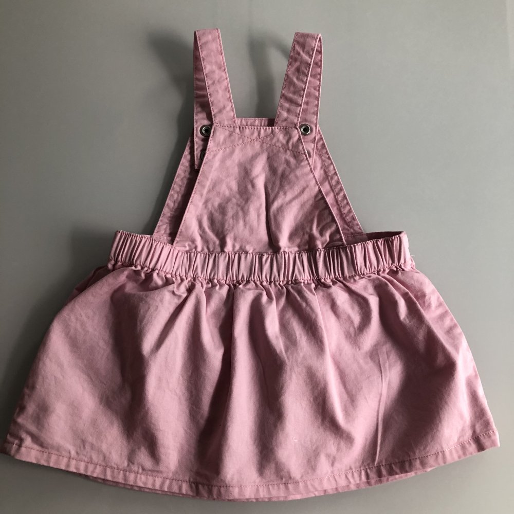 Baby Mädchen Latzkleid Jeans Rosa Katze Hase 3D Ohren Tiere Rock Gr. 68 Marke: Dopo dopo