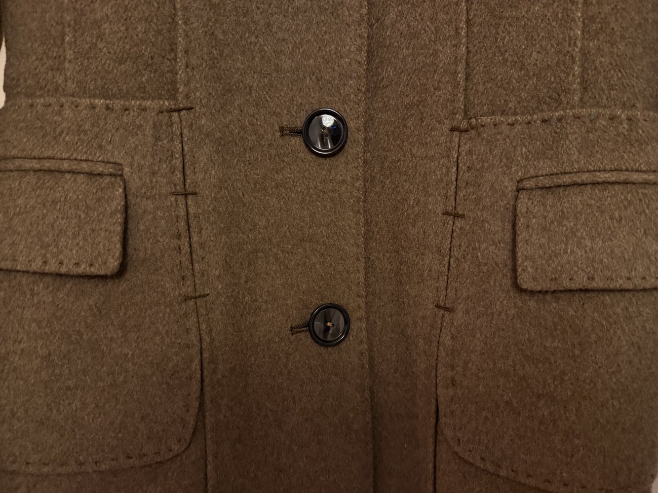 Eleganter Wollmantel Zara (70 % Wolle, 12 % Angora, 18 % Polyamid)