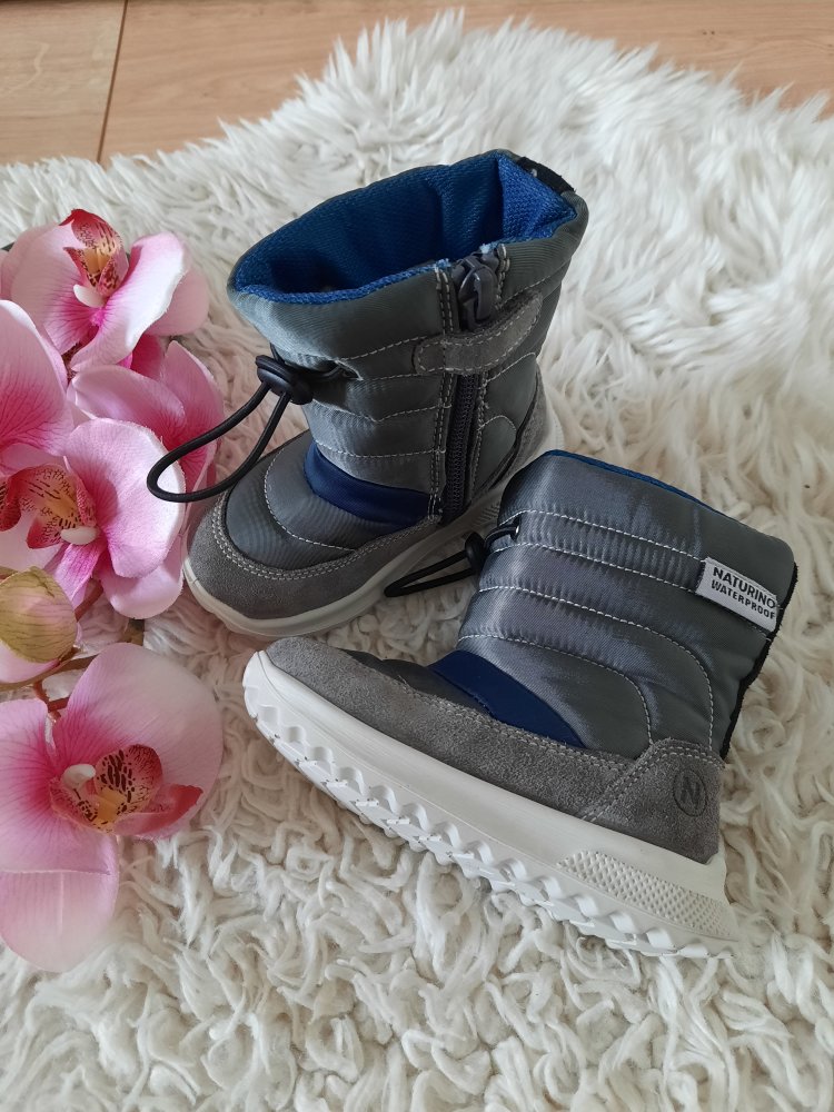 NEU Naturino Winterboots Stiefeletten Kinderschuhe Schneeschuhe gefüttert Gr 20