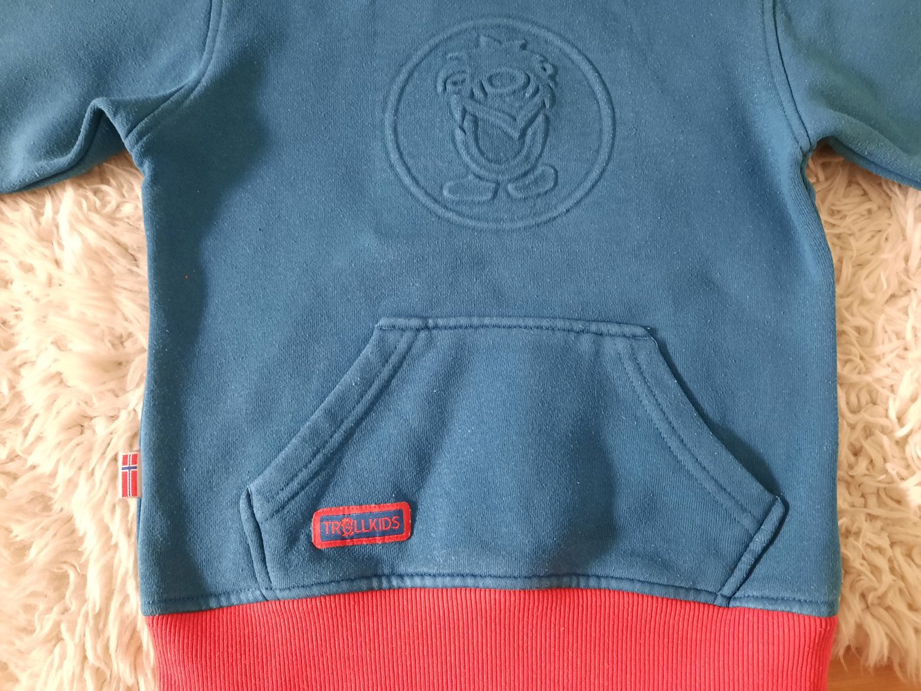 Trollkids Hoodie Kapuzenpullover Sweater Gr 116
