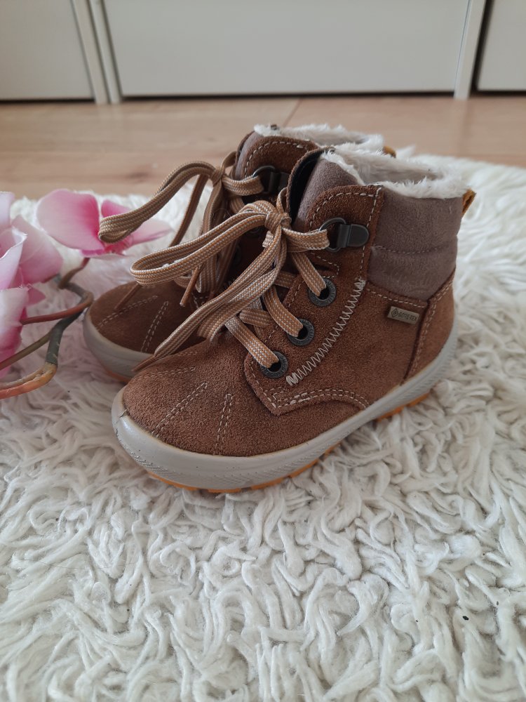 Neu Superfit Winterschuhe gefüttert Stiefel Schneestiefel Boots wasserdicht Gore-TEX Gr 22 Unisex