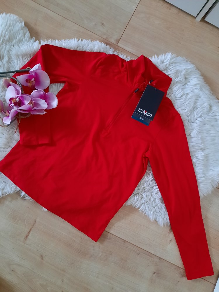 Neu CPM Funktionsshirt Langarm Skishirt Sportshirt Gr 140 Unisex