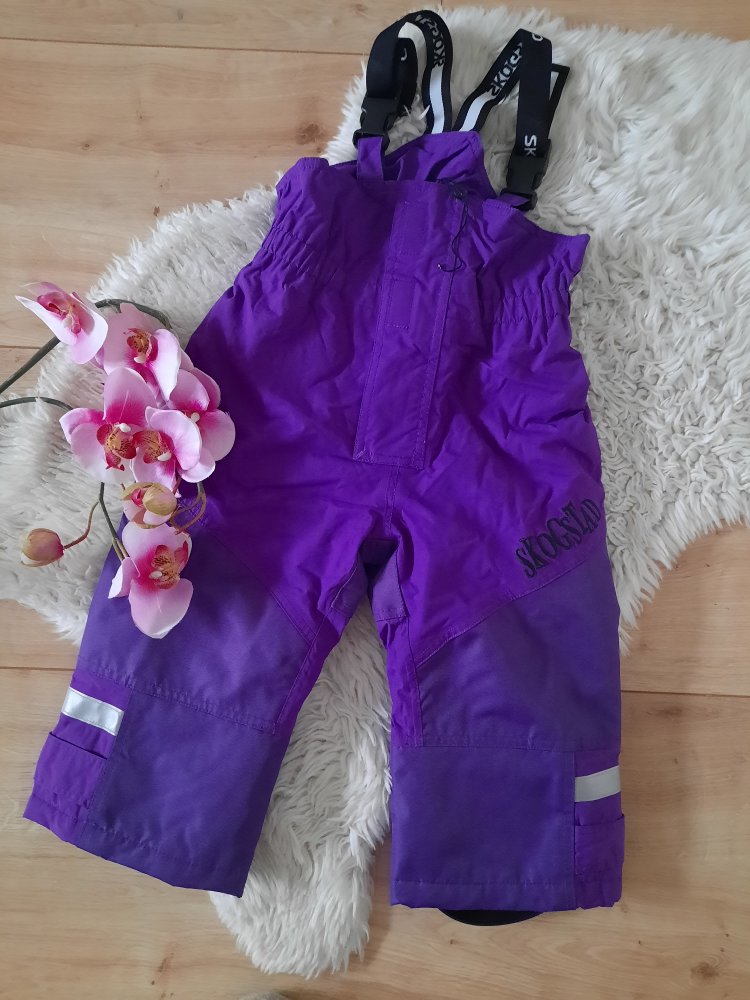 NEU Skogstad Schneehose Winterüberhose Skihose Thermohose gefüttert Gr 92