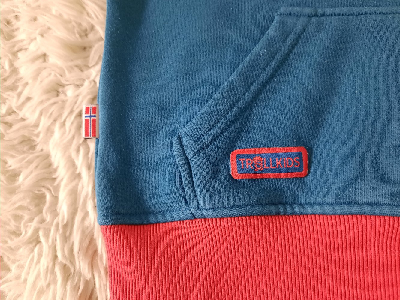 Trollkids Hoodie Kapuzenpullover Sweater Gr 116