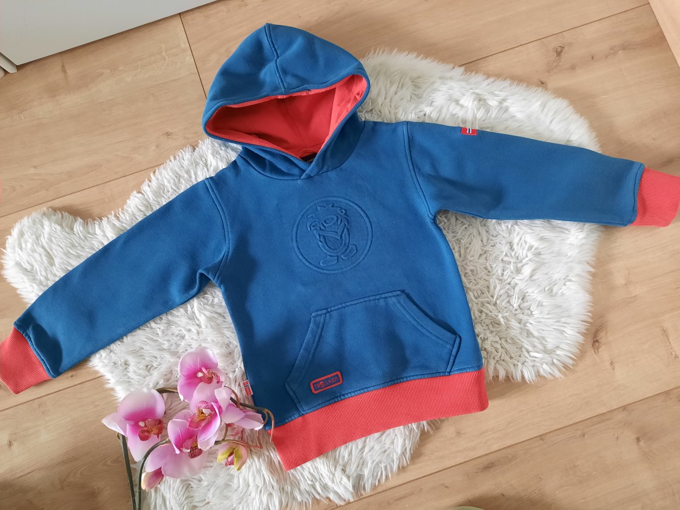 Trollkids Hoodie Kapuzenpullover Sweater Gr 116