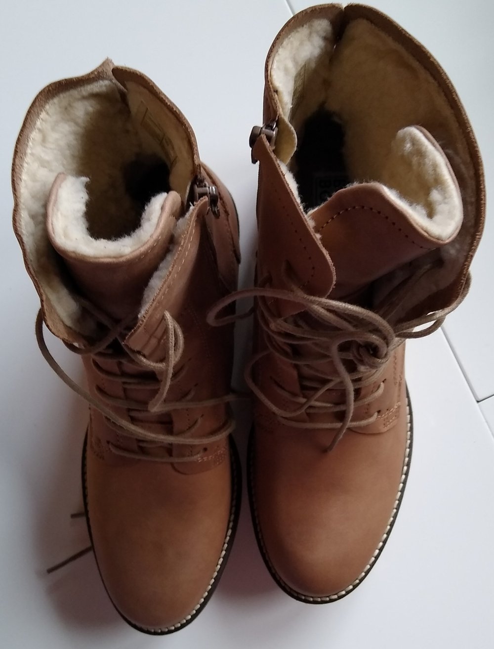 Echtleder Bullboxer Kurzschaftstiefeletten Gr. 36/37 neu, KP 99,-