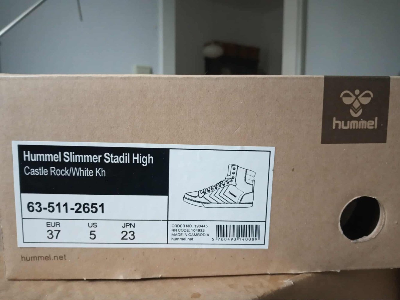 Sneaker Hummel Slimmer Stadil High in grau, blau und schwarz NEU! VB!