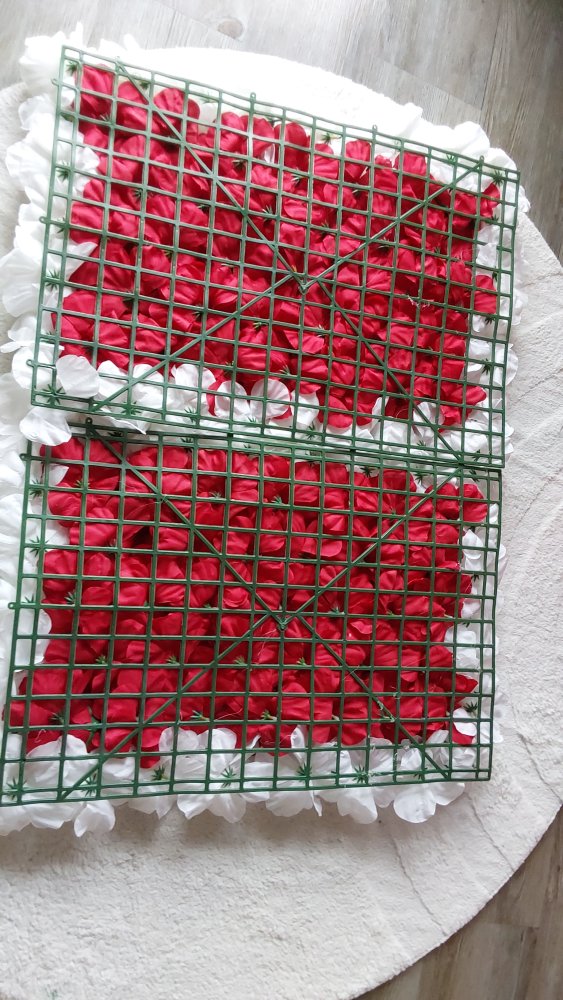 2 stückes Deko Blumenwandpanel Wanddekoration 