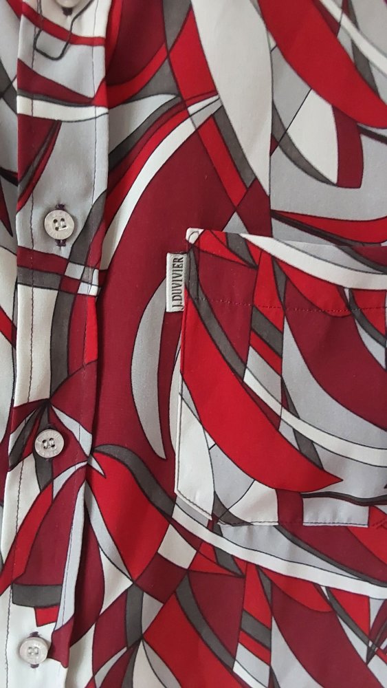 Vintage herrenhemd von Jean Duvivier 