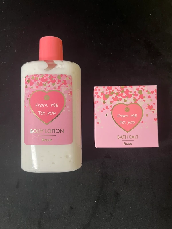 Süßes Wellness-Set „Rose“