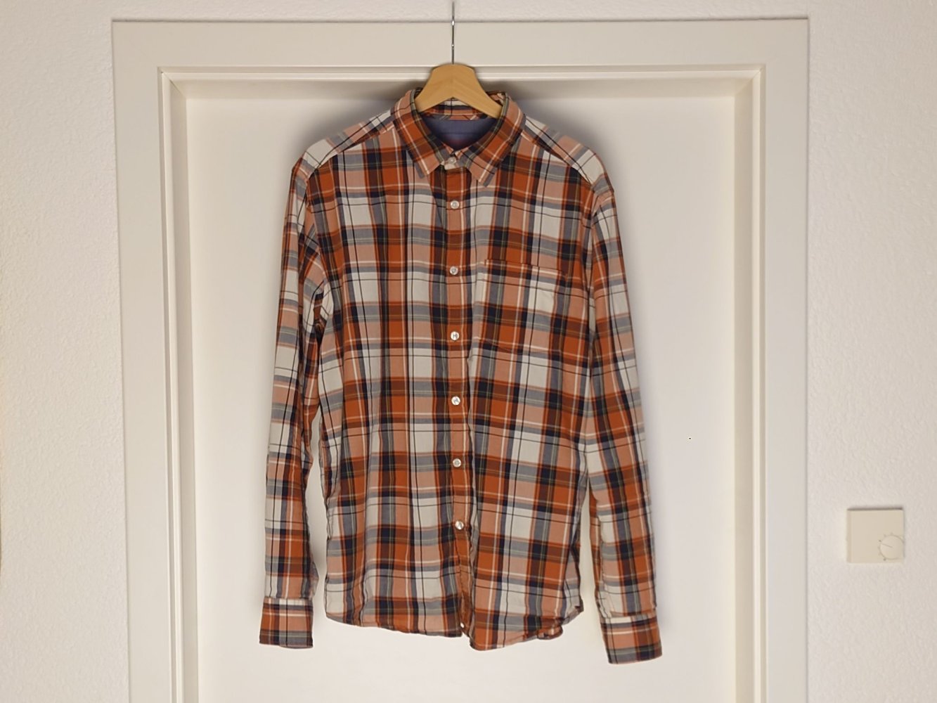 ESPRIT Brust 126 cm Taille 119 cm regular fit L Langarm-Hemd