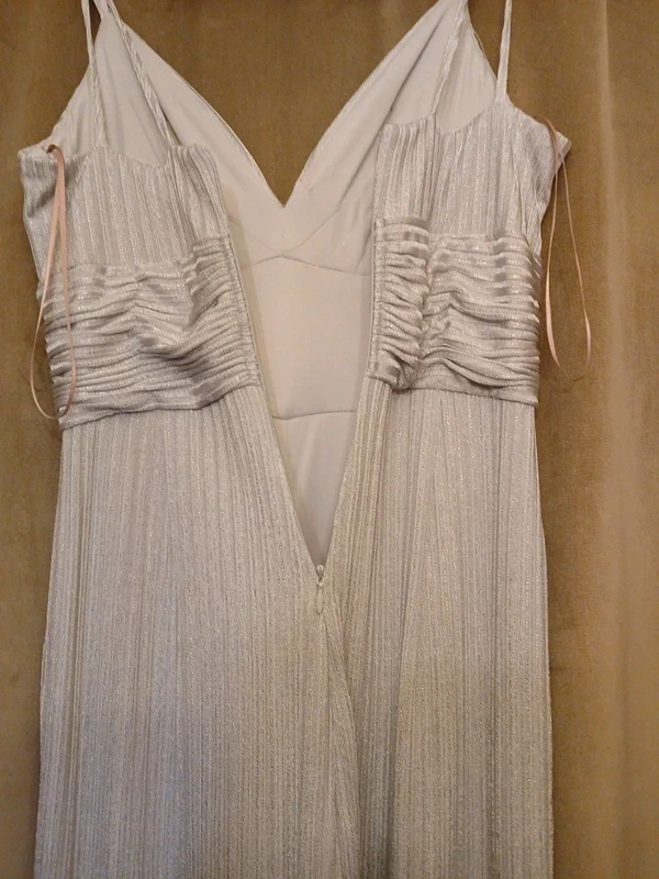 Jumpsuit in Silber/Grau Gr.34