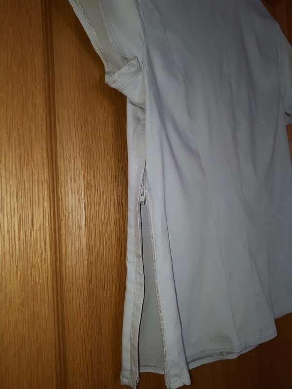 Bluse, Gr.34/36, grau