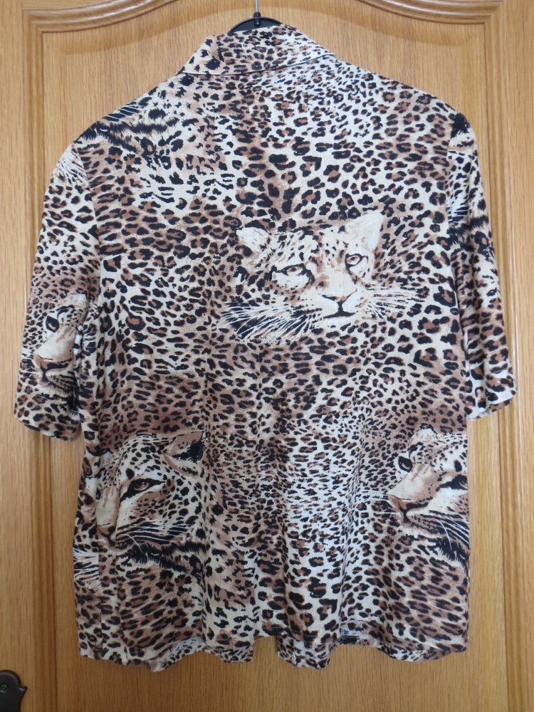 Bluse, Gr.36/S, Kurzarm