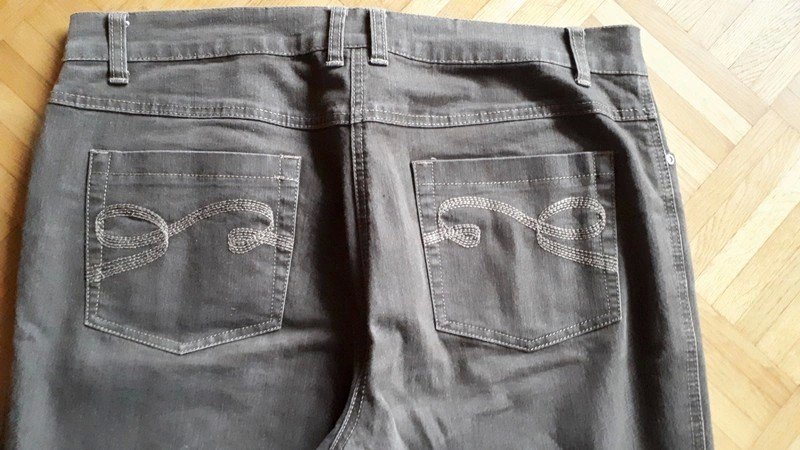 Hose, Jeans, Gr.44/L, braun