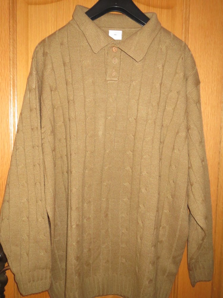 Pullover, Gr.XXL, beige