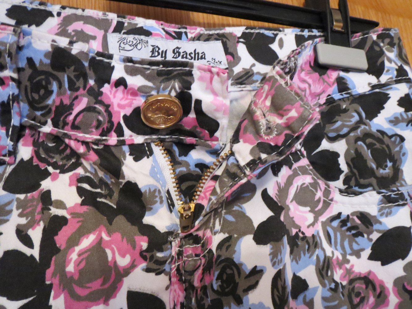 Jeans, Sommerjeans, Gr.36/S, bunt