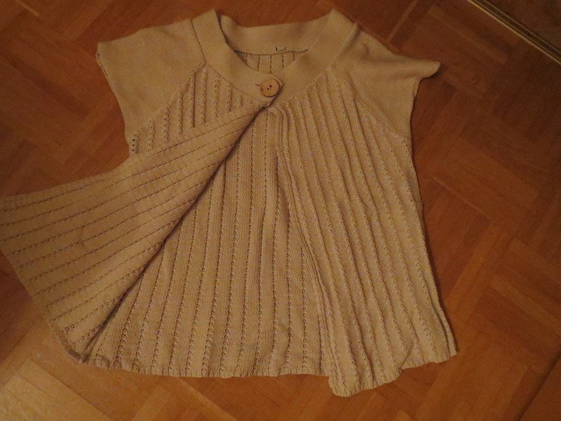 Strickjacke,beige,Neuwertig