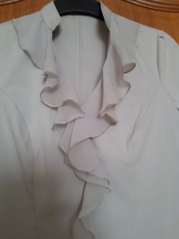 Bluse, Gr.34/36, grau