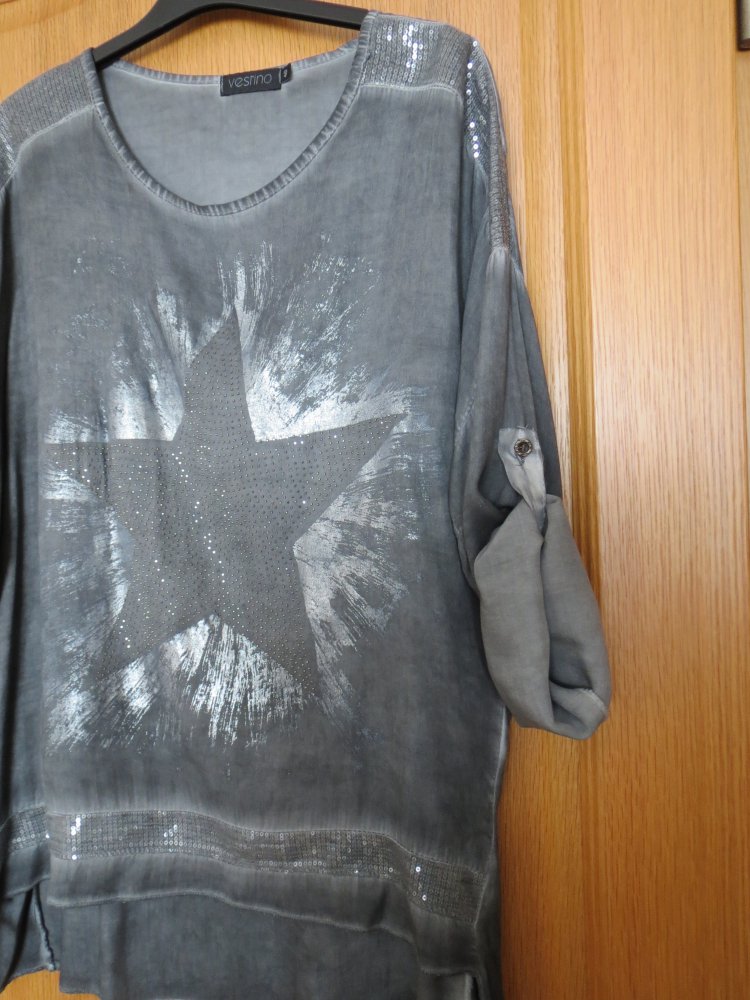 Bluse, Gr.40/M, sehr schick