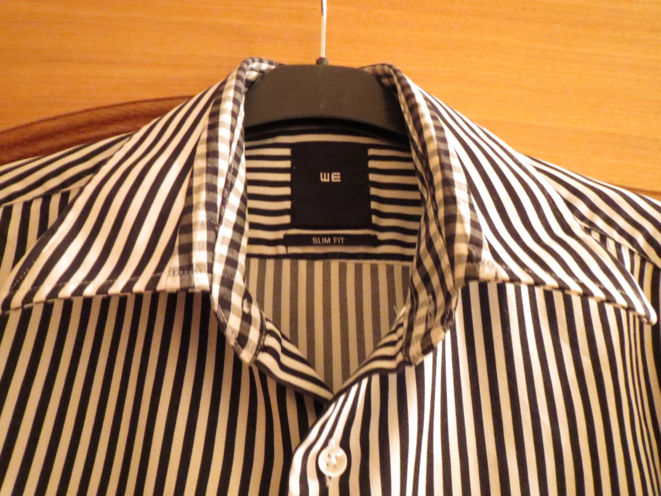 Hemd, Gr.M/39, gestreift