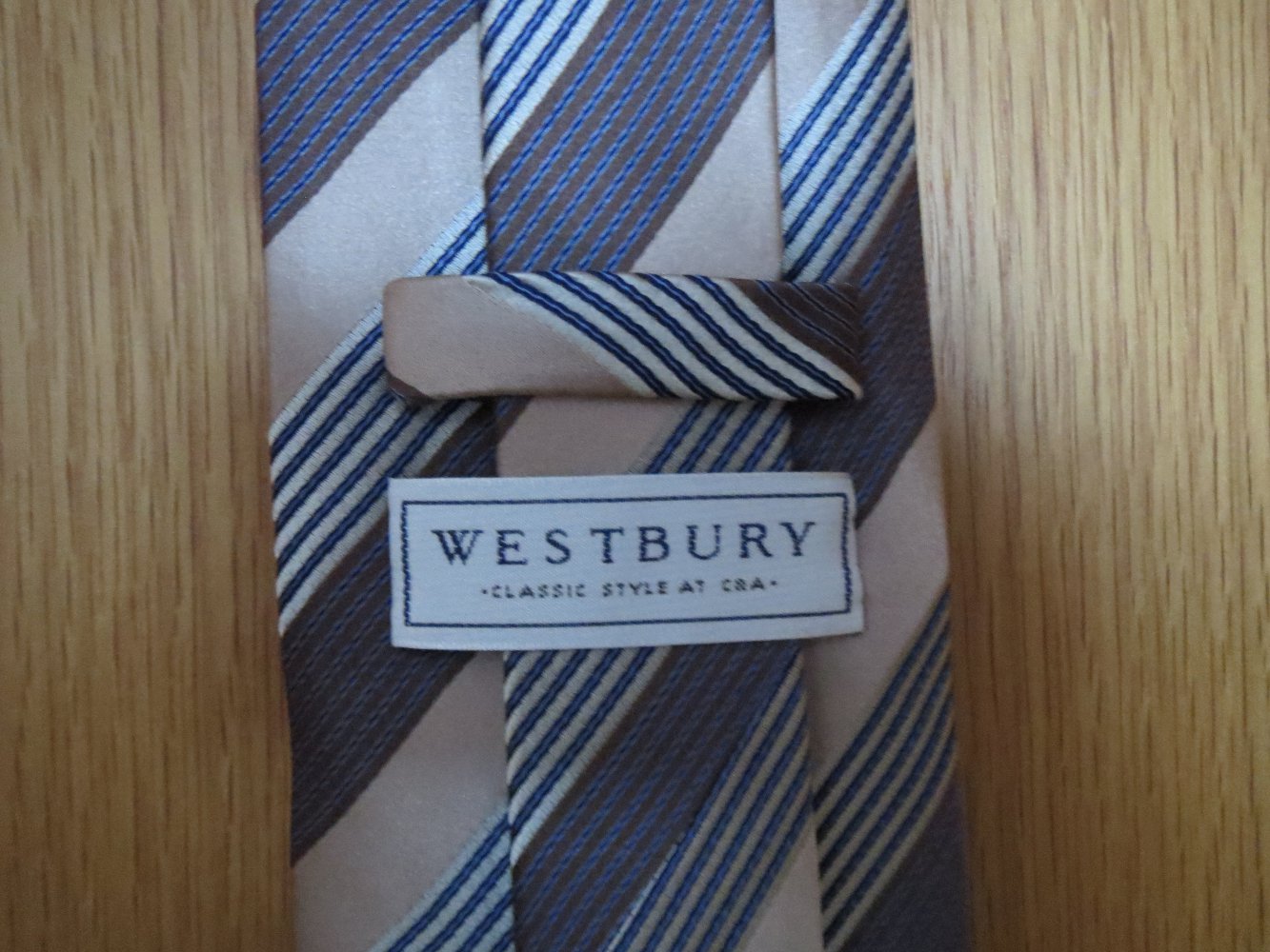 Krawatte, Westbury, gestreift