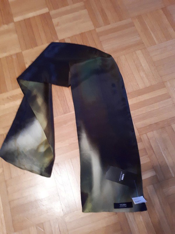 Kleid mit Schal, Gr.42/M, Etuikleid, sehr schick