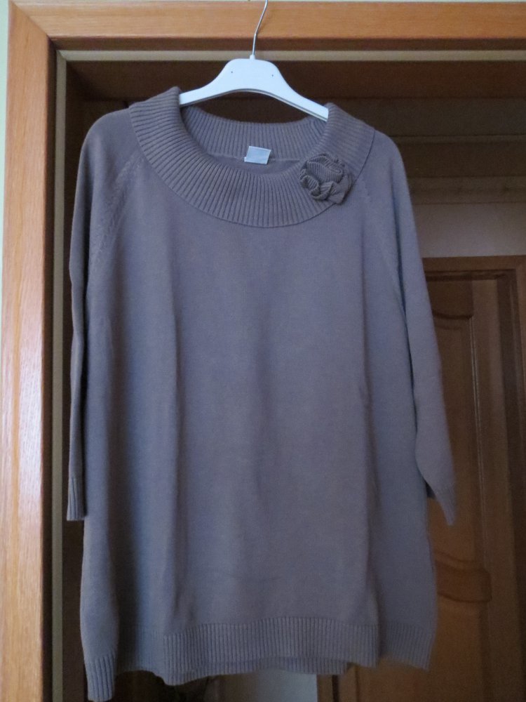 Pullover, Gr.40, taupe