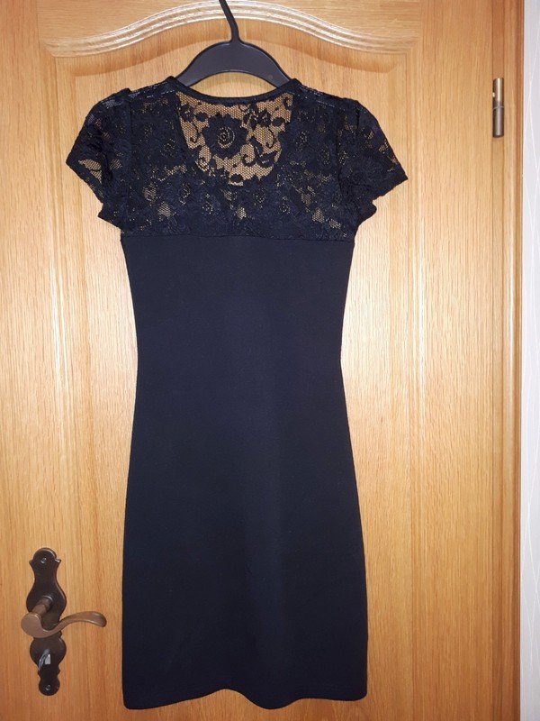 Kleid, Gr.S-XS, schwarz, schick