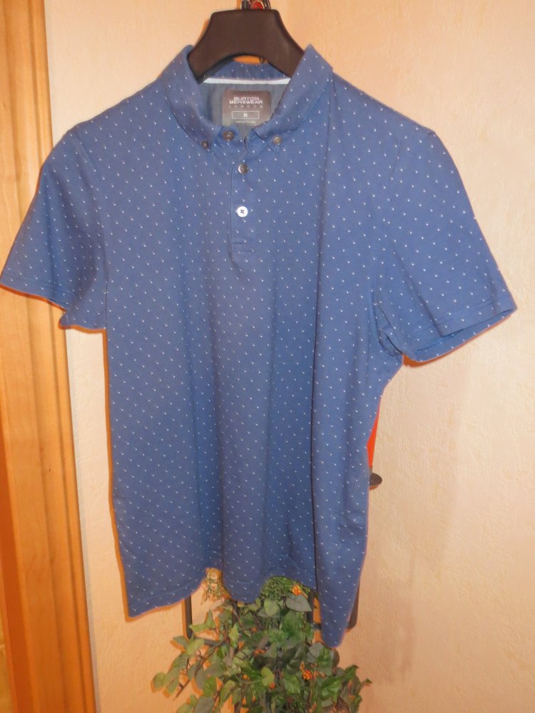 Shirt, Polo, Gr.M, blau