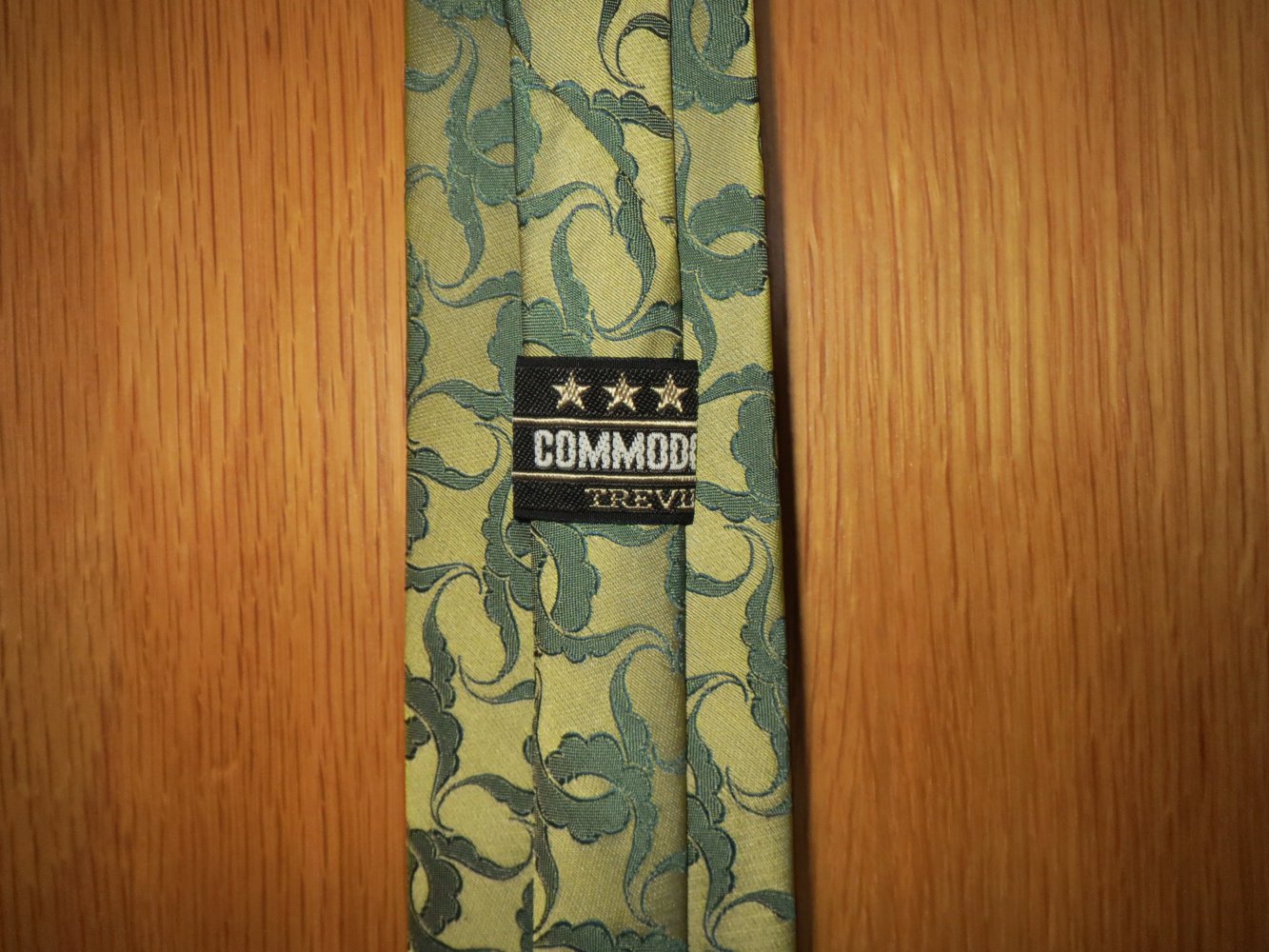 Krawatte, Vintage, Commodore, gemustert