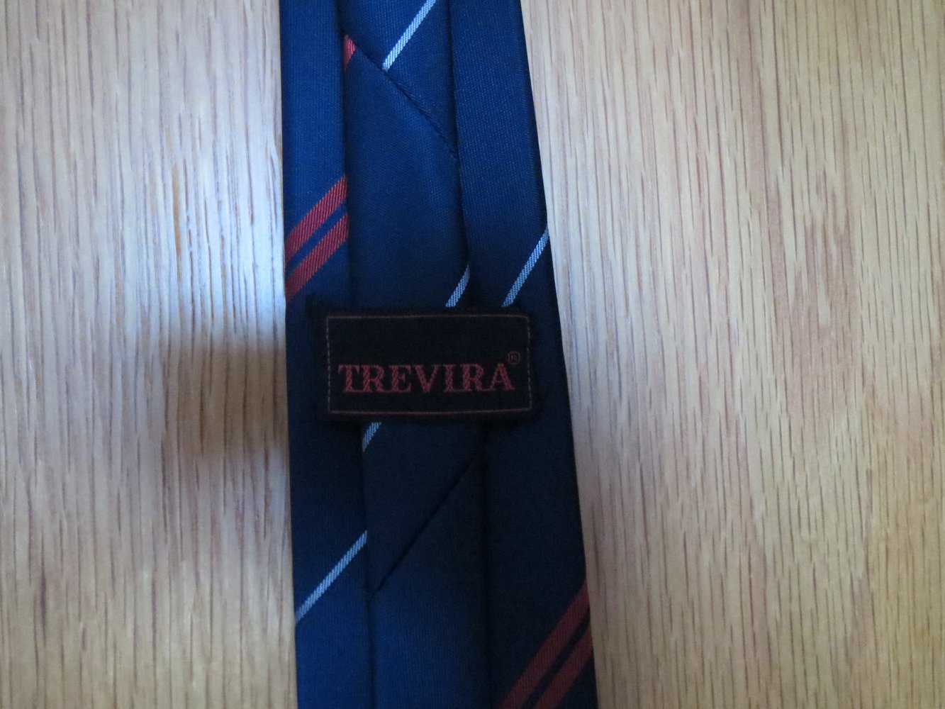 Krawatte, Trevira, gestreift