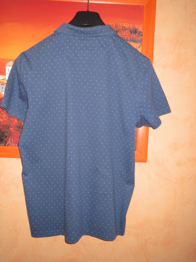 Shirt, Polo, Gr.M, blau