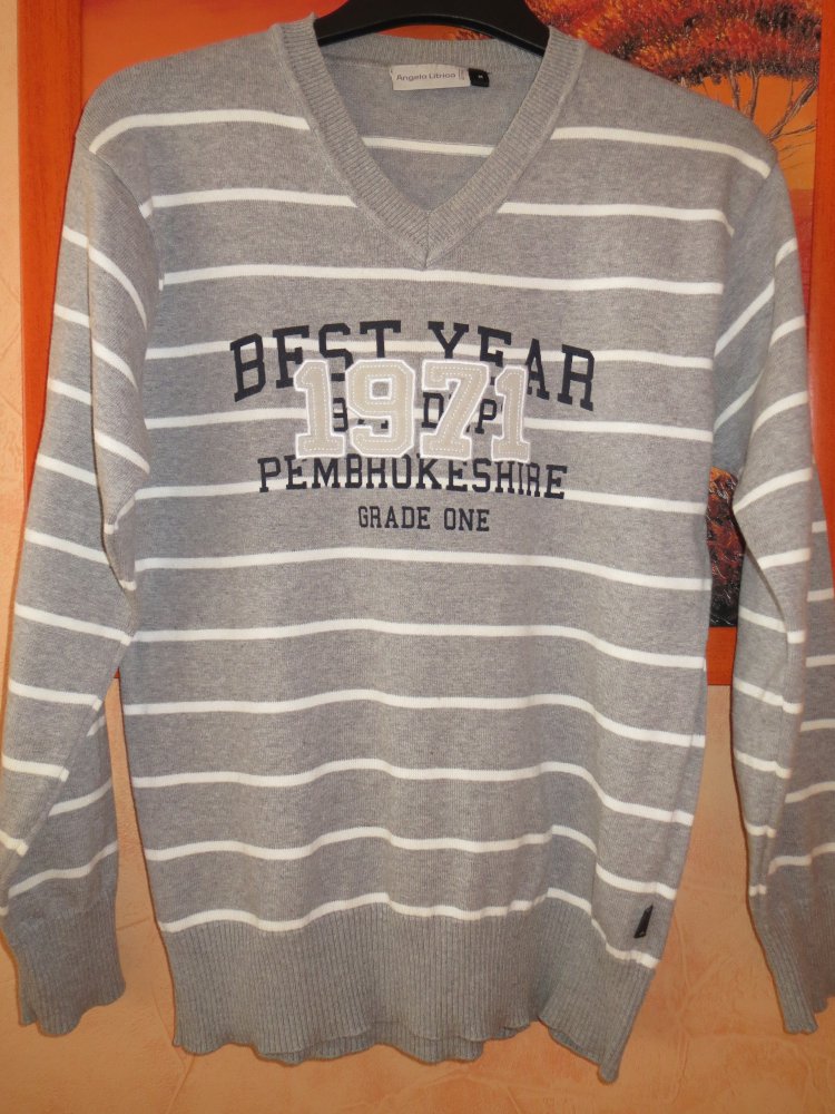 Pullover, Gr.M, grau