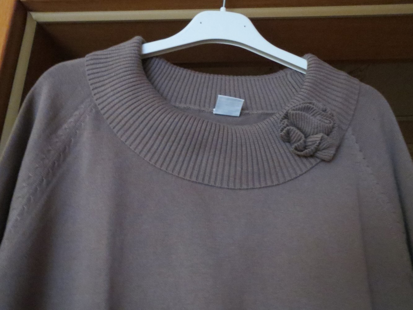 Pullover, Gr.40, taupe