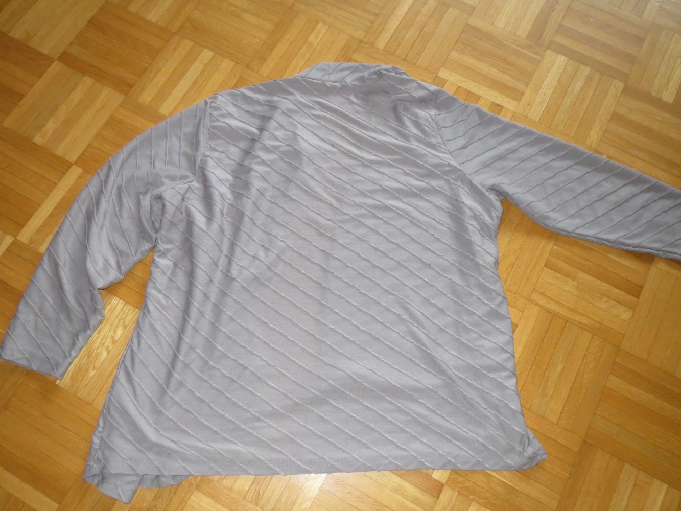 Cardigan, Gr.50/XL, grau