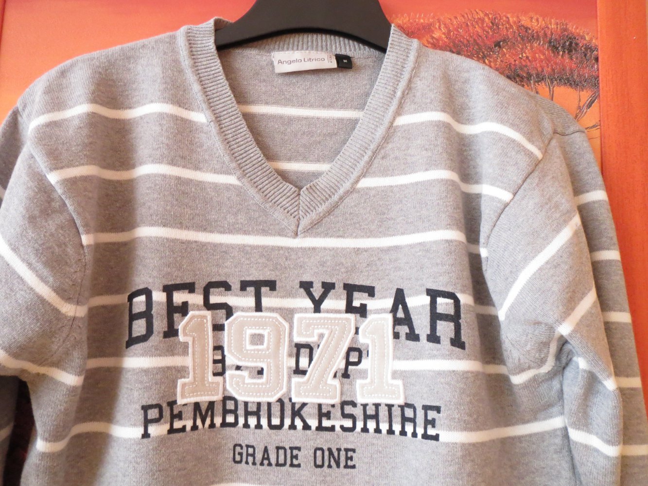 Pullover, Gr.M, grau