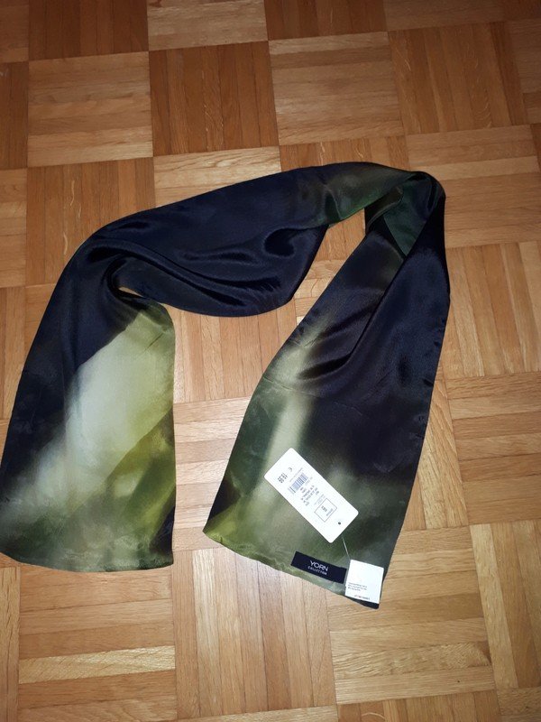 Kleid mit Schal, Gr.42/M, Etuikleid, sehr schick