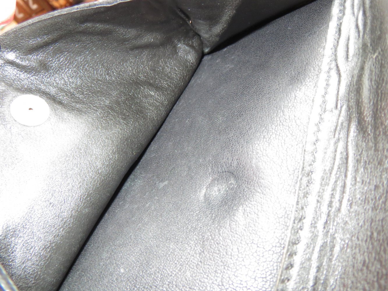 Brieftasche, Damen, Herren, schwarz,Leder