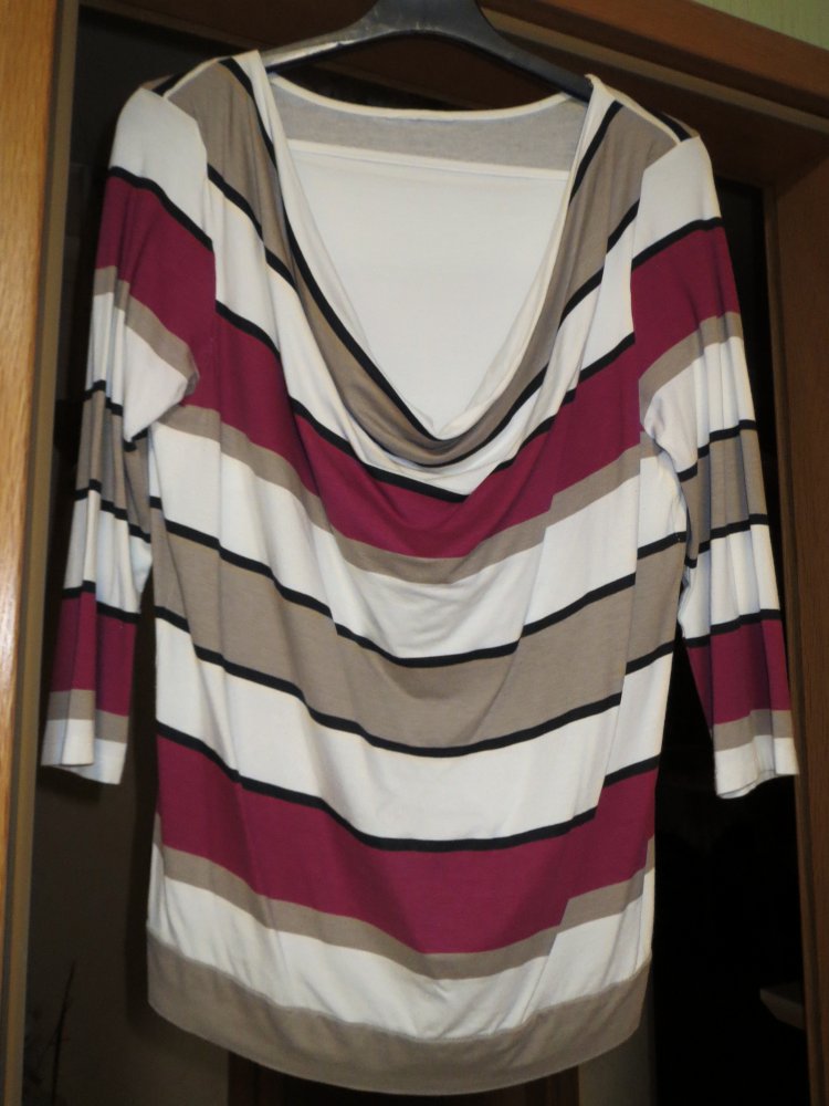 Bluse, Shirt, Gr.40/42, gestreift
