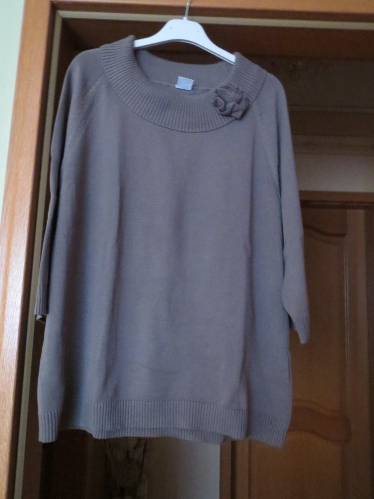 Pullover, Gr.40, taupe