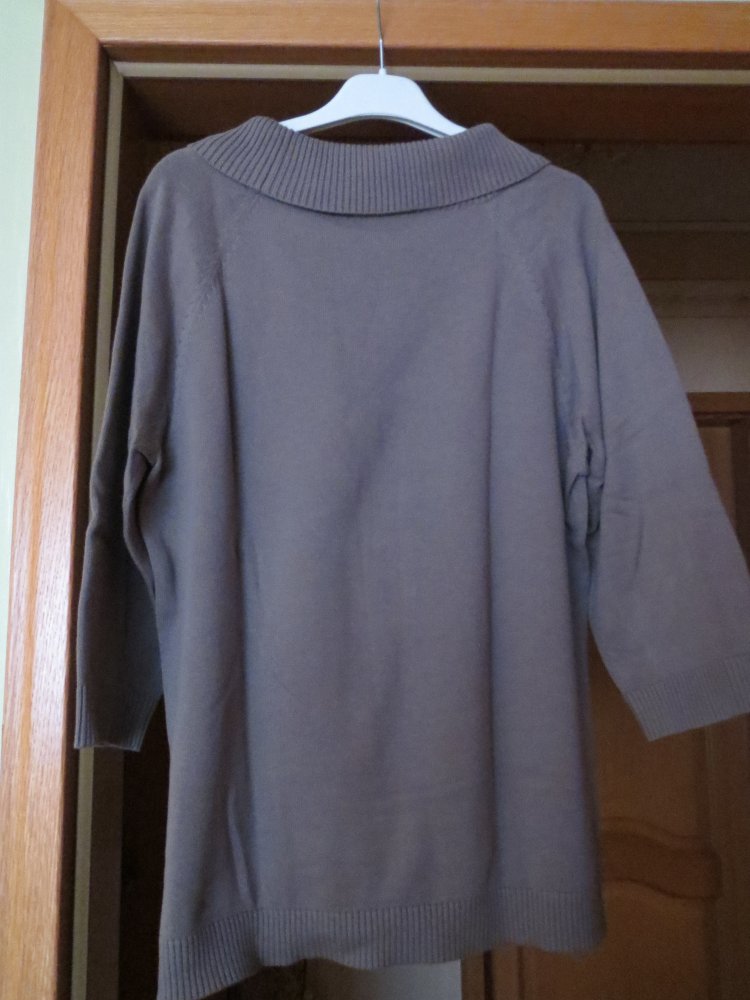 Pullover, Gr.40, taupe