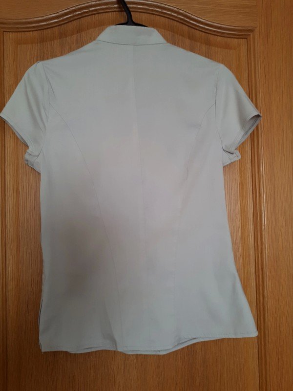 Bluse, Gr.34/36, grau