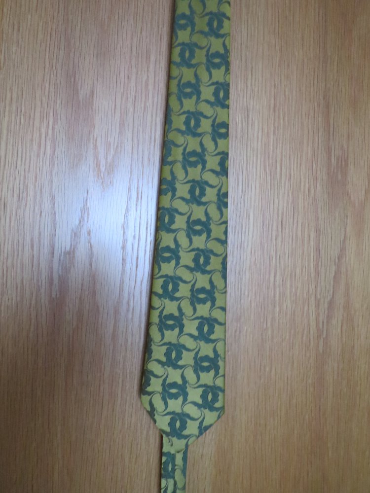 Krawatte, Vintage, Commodore, gemustert